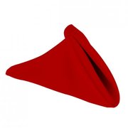 17 in. Polyester Napkins Red 17 in. Polyester Napkins Red