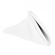 17 in. Polyester Napkins White 17 in. Polyester Napkins White