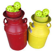 Milk Can Toss Carnival Game Milk Can Toss Carnival Game